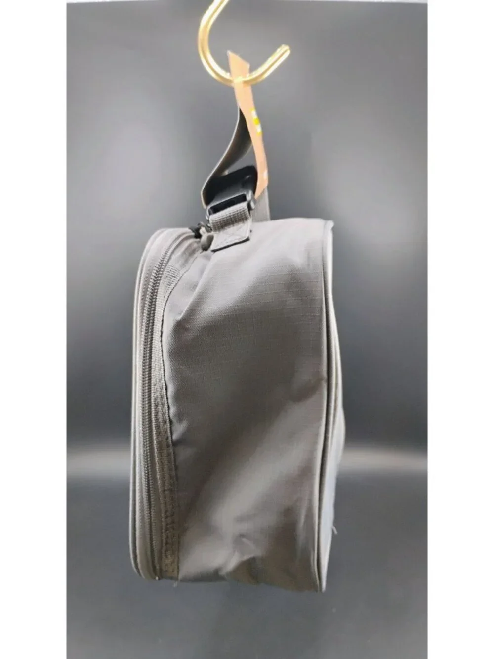 Embark Gray Insulated Lunch Bag With Side Pocket & Mesh Organizer